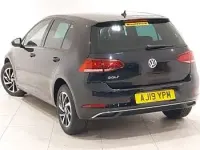 Used VW Golf VII Match 115 HP (84 kW) 2019 Black Hatchback