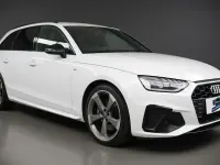 Used Audi A4 Black Edition 163 HP (119 kW) 2020 White Estate