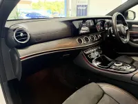 Used Mercedes E220 AMG line 194 HP (142 kW) 2017 White Sedan