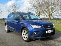 Used Seat Arona SE Technology 95 HP (69 kW) 2020 Blue SUV