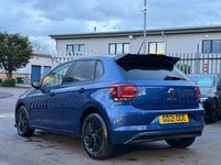 Used VW Polo Match 95 HP (69 kW) 2021 Blue Hatchback