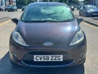 Used Ford Fiesta Zetec 82 HP (60 kW) 2008 Red Hatchback
