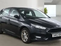 Used Ford Focus Zetec 125 HP (91 kW) 2015 Black Hatchback