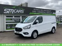 Used Ford Transit Custom Limited 130 HP (95 kW) 2022 White Van