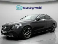 Used Mercedes C200 AMG line 160 HP (117 kW) 2020 Black Sedan