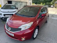 Used Nissan Note Tekna 90 HP (66 kW) 2014 Red Hatchback
