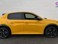 Used Peugeot e-208 GTi 100 kW (136 HP) 2021 Yellow Hatchback