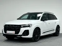 Begagnad Audi Q7 Black Edition 286 HK (210 kW) 2025 Vit SUV