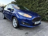 Used Ford Fiesta Zetec 100 HP (73 kW) 2015 Blue Hatchback