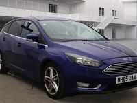 Used Ford Focus Titanium 2016 Blue Hatchback