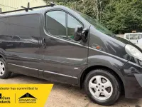 Used Vauxhall Vivaro Sportive 115 HP (84 kW) 2013 Black MPV