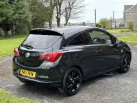 Used Vauxhall Corsa Edition 70 HP (51 kW) 2015 Black Hatchback