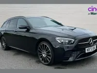 Used Mercedes E300 AMG line 265 HP (194 kW) 2023 Black Estate
