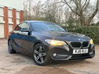 Used BMW 218 Sport Line 2016 Black Coupe