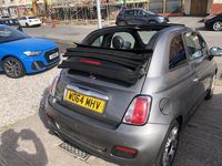 Used Fiat 500C S 69 HP (50 kW) 2015 Grey Cabriolet