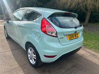 Used Ford Fiesta Zetec 2016 Green Hatchback