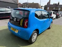 Used VW up! move up! 60 HP (44 kW) 2015 Blue Hatchback