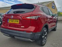 Used Nissan Qashqai Tekna 2018 Red SUV