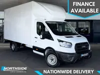 Used Ford Transit S 130 HP (95 kW) 2023 White Cabriolet