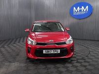 Begagnad Kia Rio 89 HK (65 kW) 2017 Röd Halvkombi