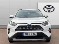 Used Toyota RAV4 Hybrid 218 HP (160 kW) 2019 Pure white SUV
