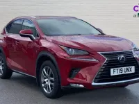 Used Lexus NX300h 197 HP (144 kW) 2019 Red SUV