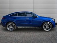 Used Mercedes GLE400 AMG Line Premium Plus 330 HP (242 kW) 2021 Blue Coupe