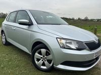 Used Skoda Fabia SE 90 HP (66 kW) 2016 Silver Hatchback