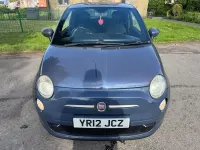 Used Fiat 500 85 HP (62 kW) 2012 Blue Hatchback