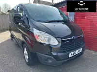 Begagnad Ford Tourneo Custom Titanium 2017 Svart Van