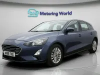 Used Ford Focus Titanium 125 HP (91 kW) 2019 Blue Hatchback