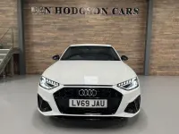 Used Audi A4 Black Edition 150 HP (110 kW) 2019 White Sedan