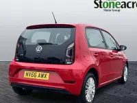 Used VW up! Move 60 HP (44 kW) 2016 Red Hatchback