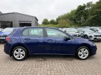 Used VW Golf VII S 130 HP (95 kW) 2020 Blue Hatchback