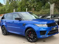 Used Land Rover Range Rover Sport Autobiography Dynamic 404 HP (297 kW) 2018 Blue SUV