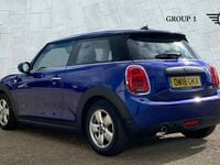 Used Mini ONE Hatch 101 HP (74 kW) 2018 Blue Hatchback