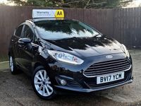 Used Ford Fiesta Titanium 2017 Black Hatchback