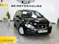 Used Seat Leon 85 HP (62 kW) 2009 Black Hatchback