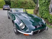 Used Jaguar E-Type 1972 Green Cabriolet