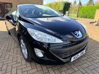 Używany Peugeot 308 CC Sport 2011 Czarny Kabriolet