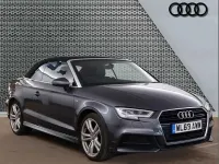 Used Audi A3 Cabriolet S-Line 147 HP (108 kW) 2020 Grey Cabriolet