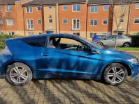 Used Honda CR-Z Hybrid 124 HP (91 kW) 2010 Blue Coupe