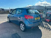 Used Kia Venga 90 HP (66 kW) 2012 Blue Hatchback
