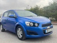 Used Chevrolet Aveo LT 2013 Blue Hatchback