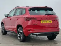 Used Skoda Karoq SportLine 150 HP (110 kW) 2025 Velvet red metallic SUV