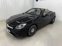 Used Mercedes SLC200 AMG line 2017 Black Cabriolet