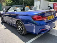 Used BMW M4 Cabriolet Competition Edition 450 HP (330 kW) 2019 Blue Cabriolet