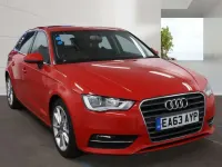 Used Audi A3 Sportback Sport 2013 Red Hatchback