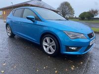 Used Seat Leon FR 150 HP (110 kW) 2015 Blue Hatchback