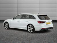 Used Audi A4 S-Line 163 HP (119 kW) 2023 White Estate